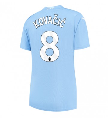 Manchester City Mateo Kovacic #8 Primera Equipación Mujer 2023-24 Manga Corta